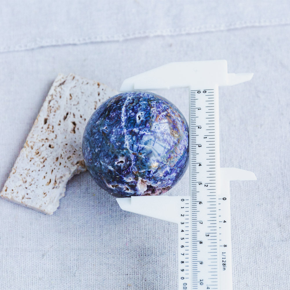 Reikistal Purple Sphalerite Sphere
