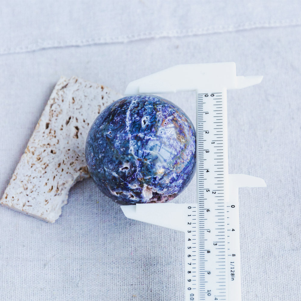 Reikistal Purple Sphalerite Sphere