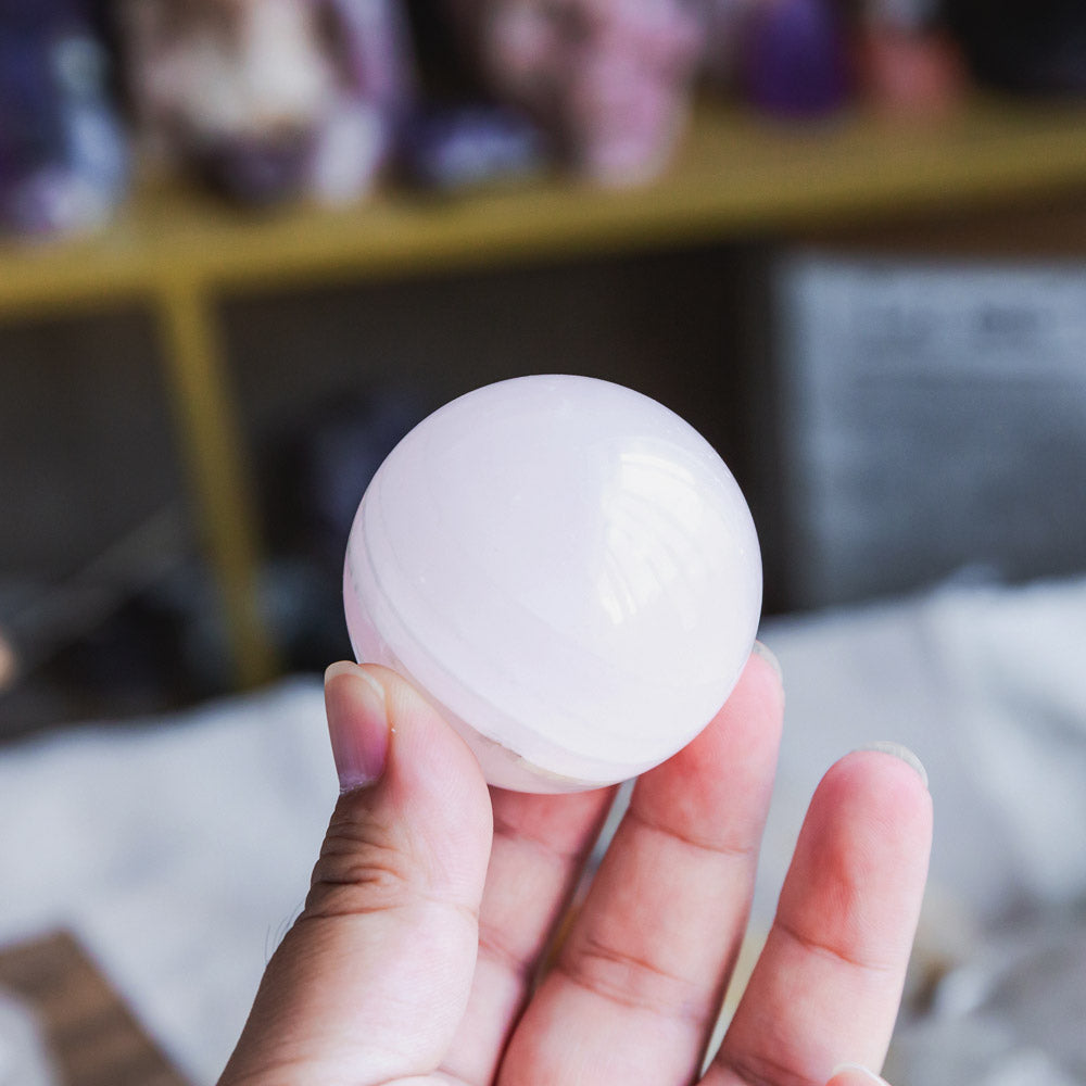 Reikistal Pink Calcite Sphere