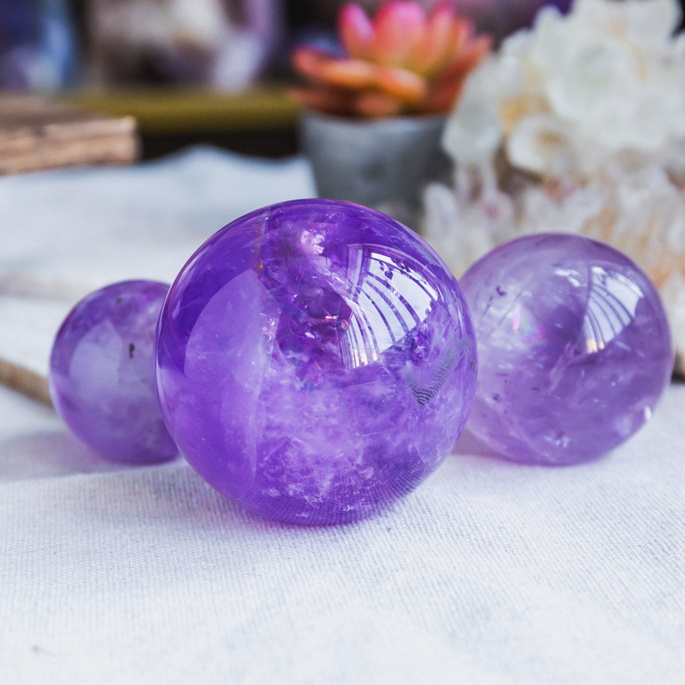 Reikistal Amethyst Sphere