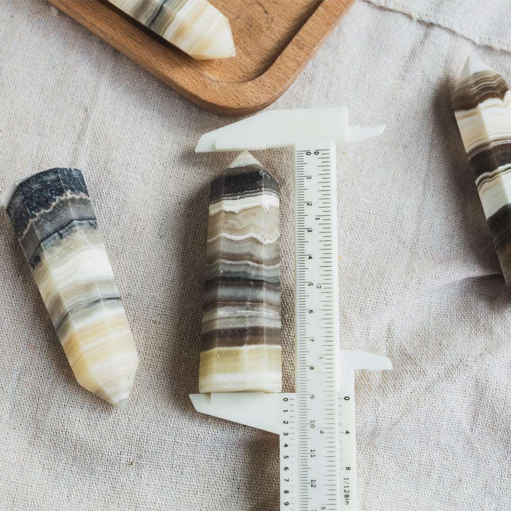 Reikistal Zebra Calcite Point