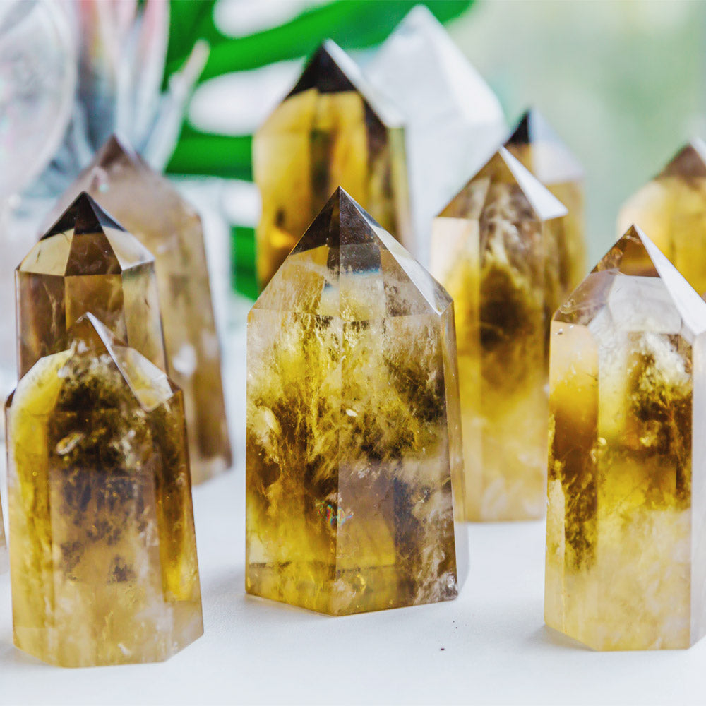 Reikistal Smoky Citrine Point