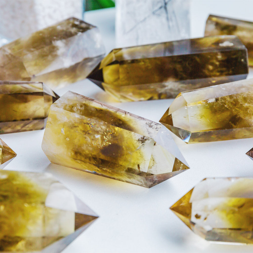 Reikistal Smoky Citrine Point