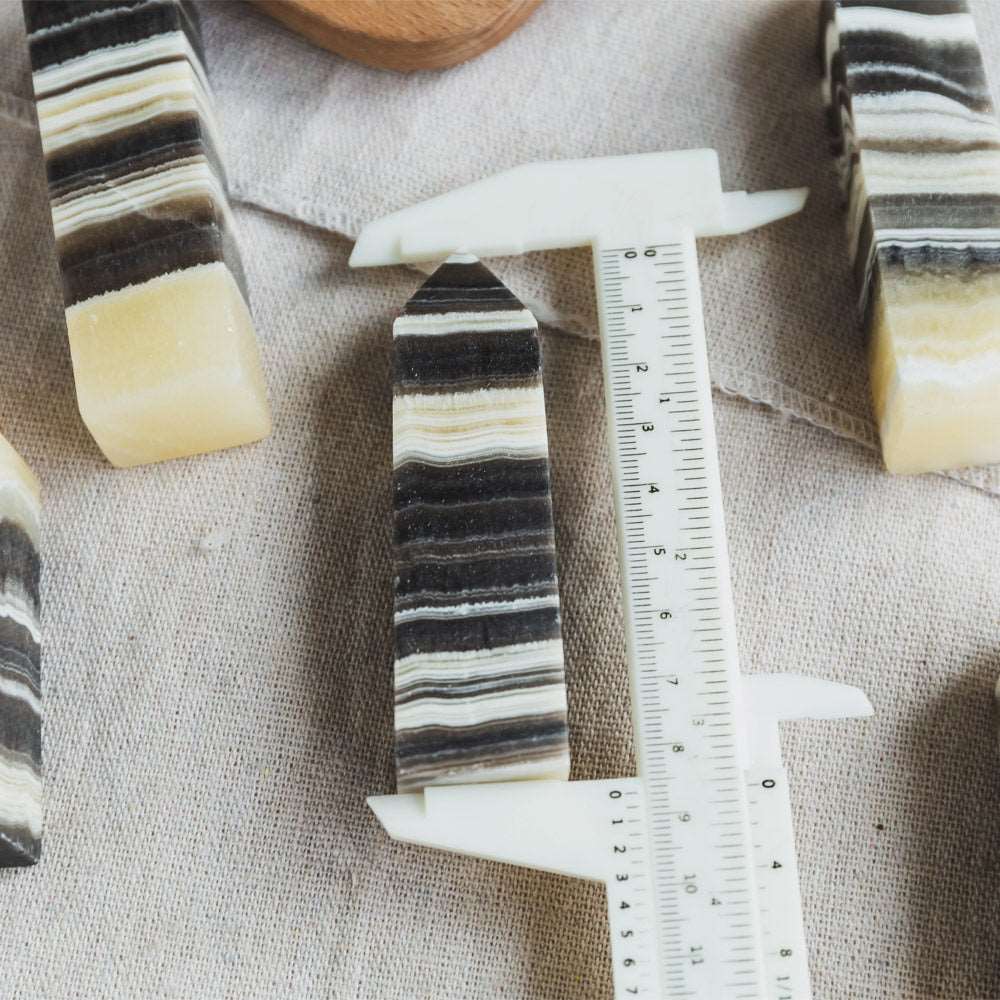 Reikistal Zebra Calcite Point