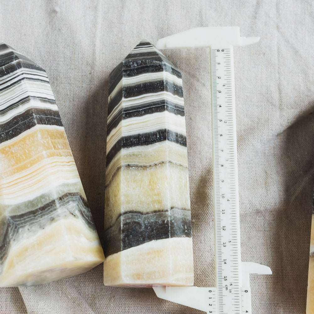 Reikistal Zebra Calcite Tower