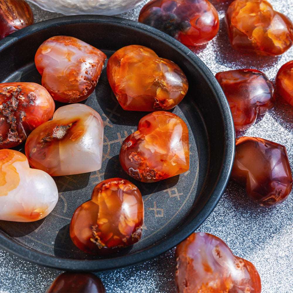 Reikistal Carnelian Heart