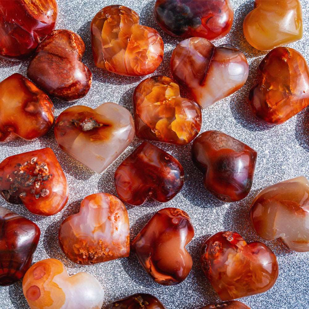 Reikistal Carnelian Heart