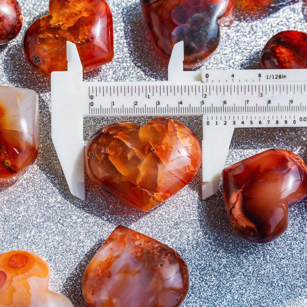 Reikistal Carnelian Heart