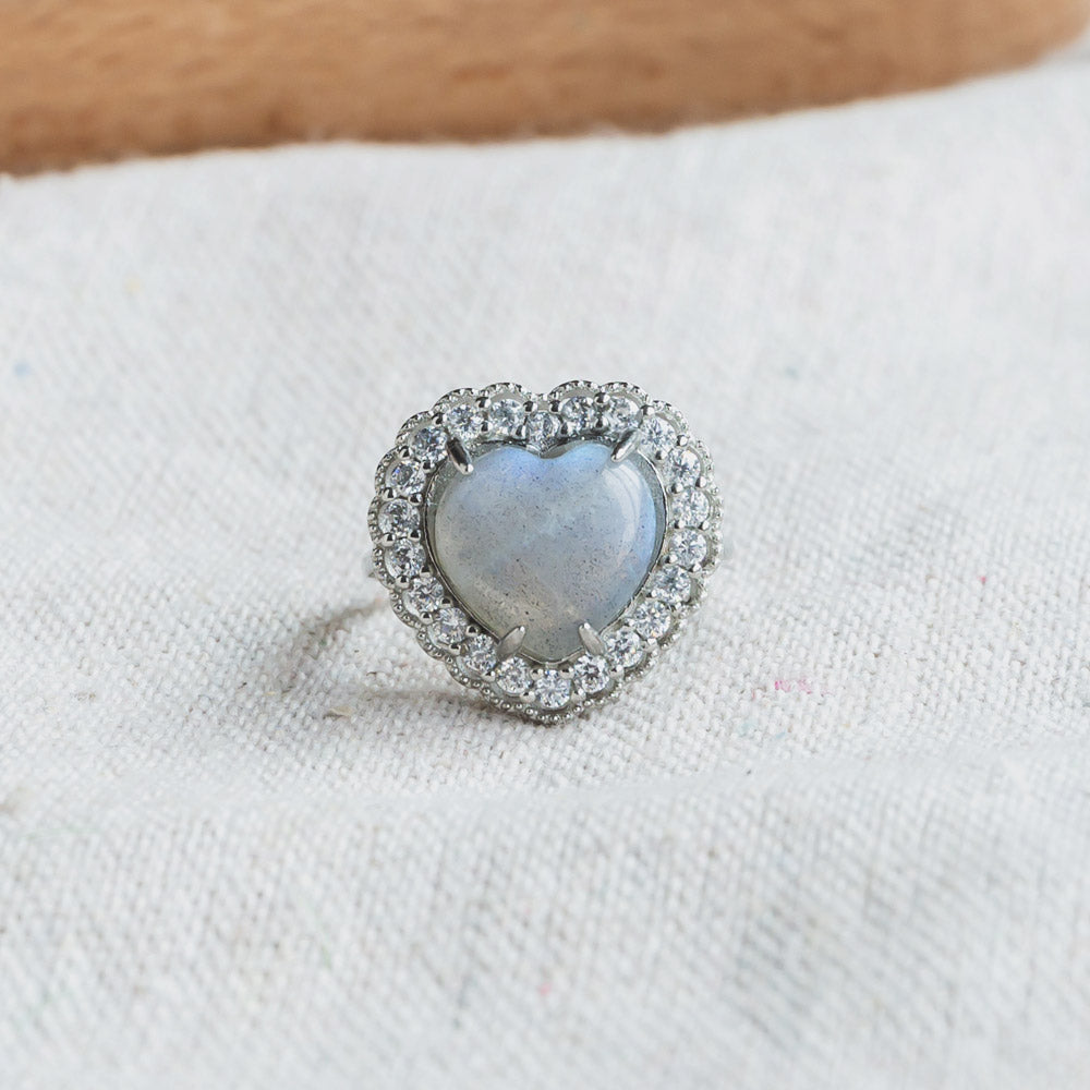 Reikistal Labradorite Ring