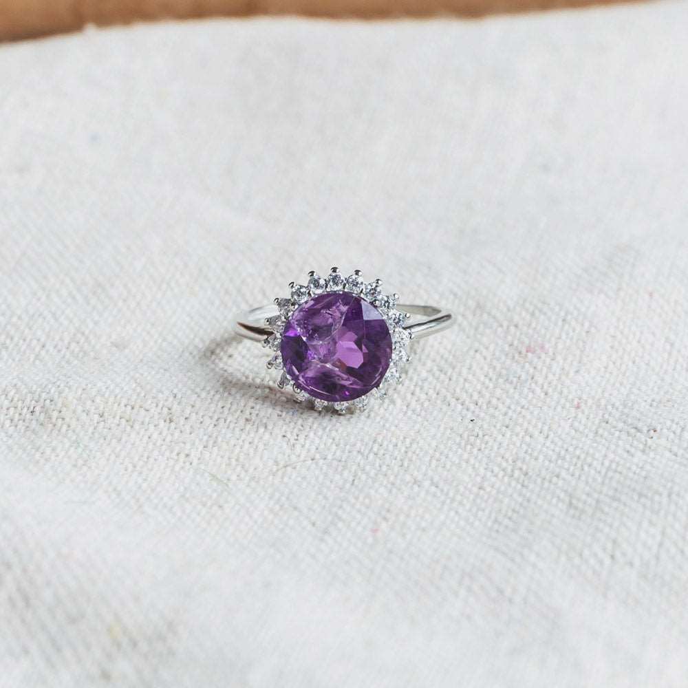 Reikistal Amethyst Ring