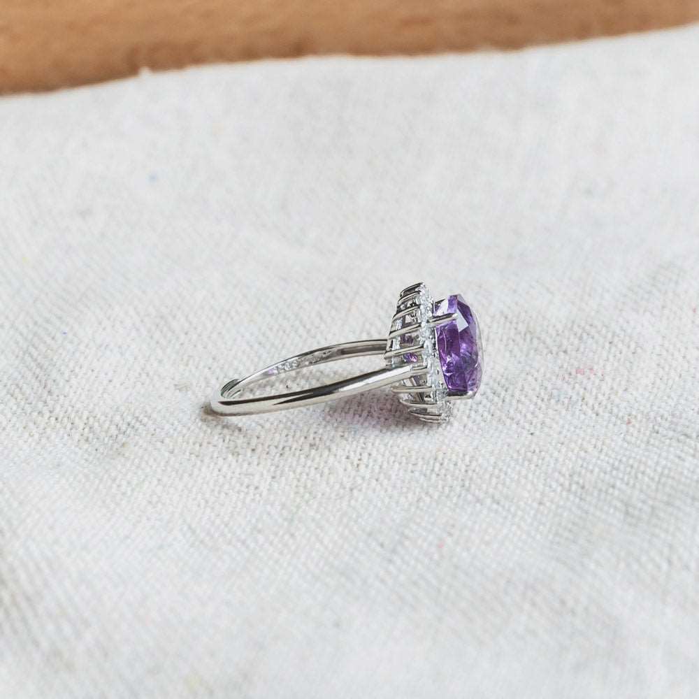 Reikistal Amethyst Ring