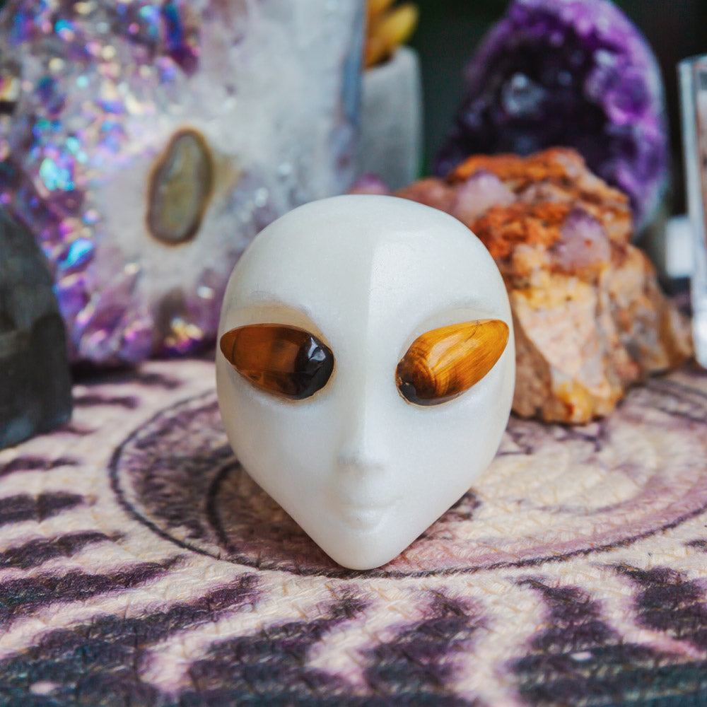 Reikistal White Jade Alien