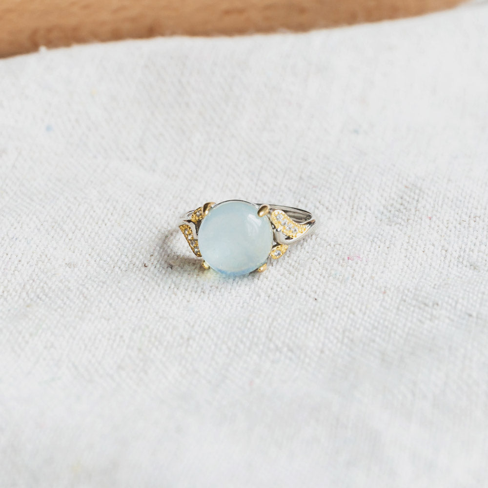 Reikistal Aquamarine Ring