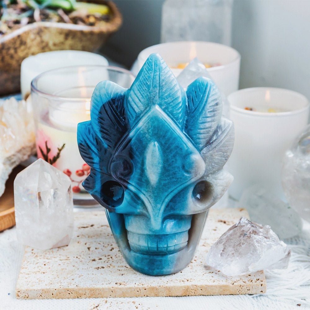 Reikistal Trolleite Mask Skull