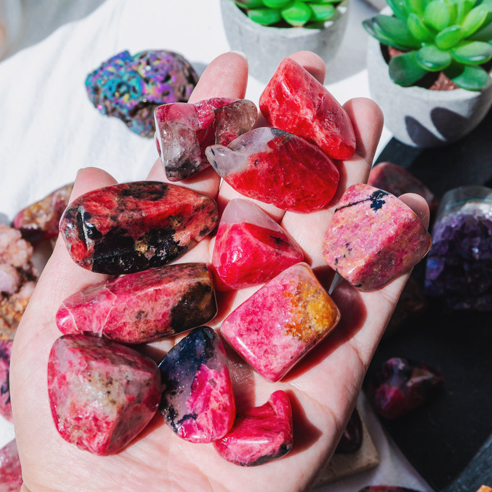 Reikistal Rhodonite Free Form