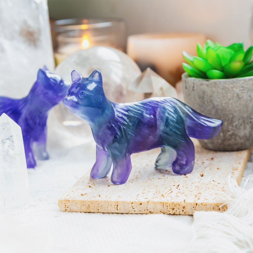 Reikistal Fluorite Fox