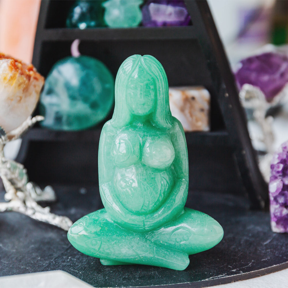 Reikistal Green Aventurine Mother Earth