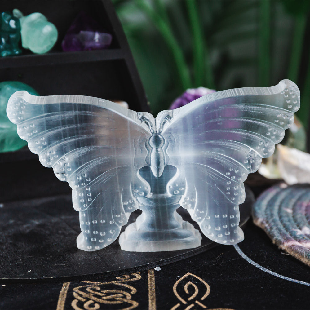 Reikistal Selenite Butterfly