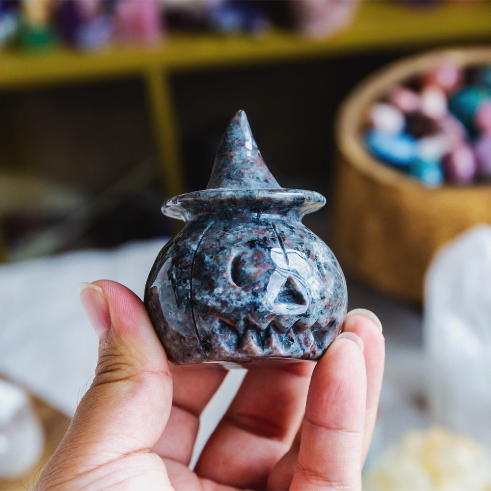 Reikistal Yooperlite Wizard Hat Pumpkin