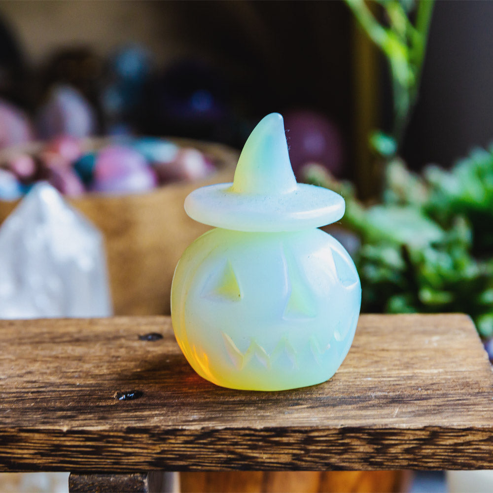 Reikistal Opal Wizard Hat Pumpkin