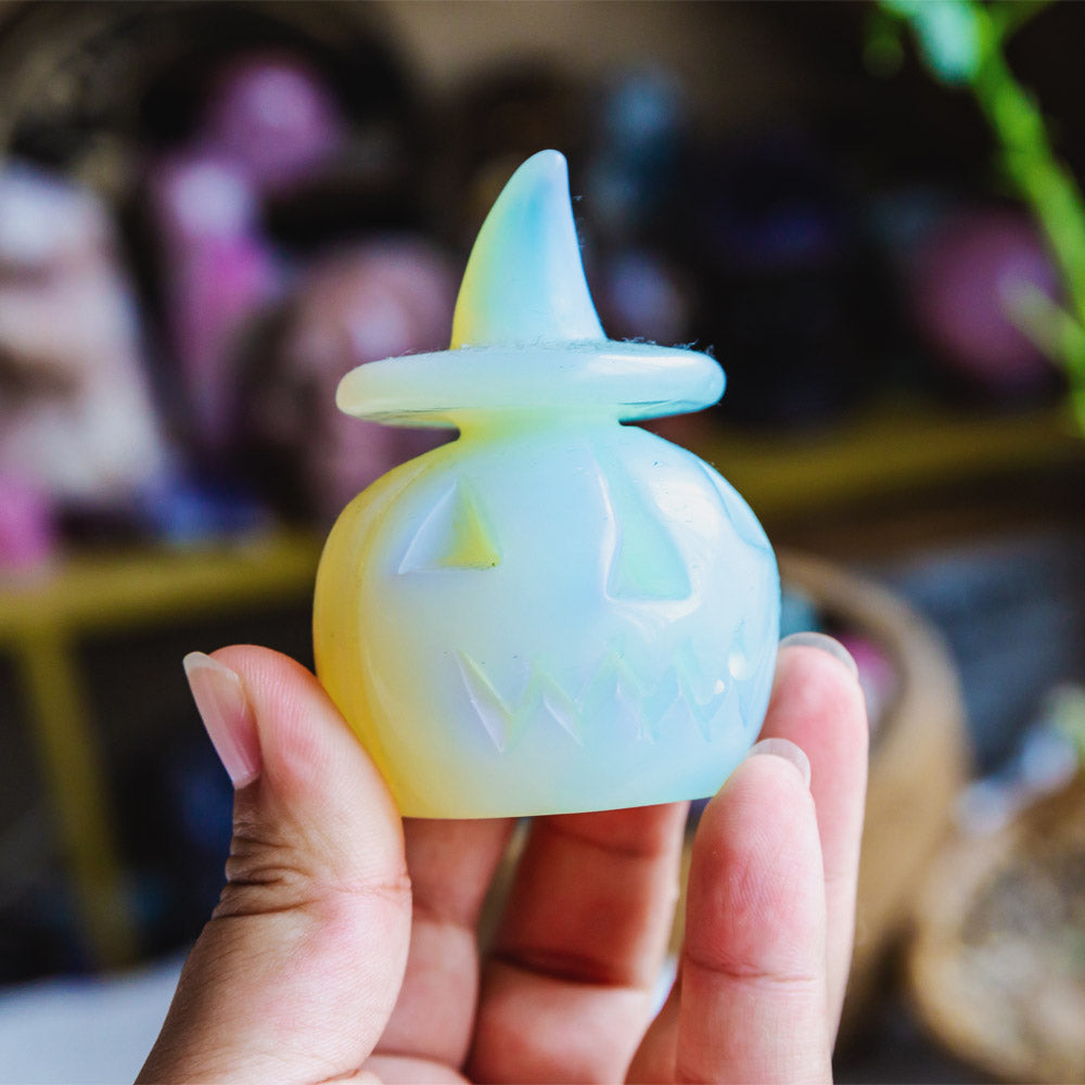 Reikistal Opal Wizard Hat Pumpkin