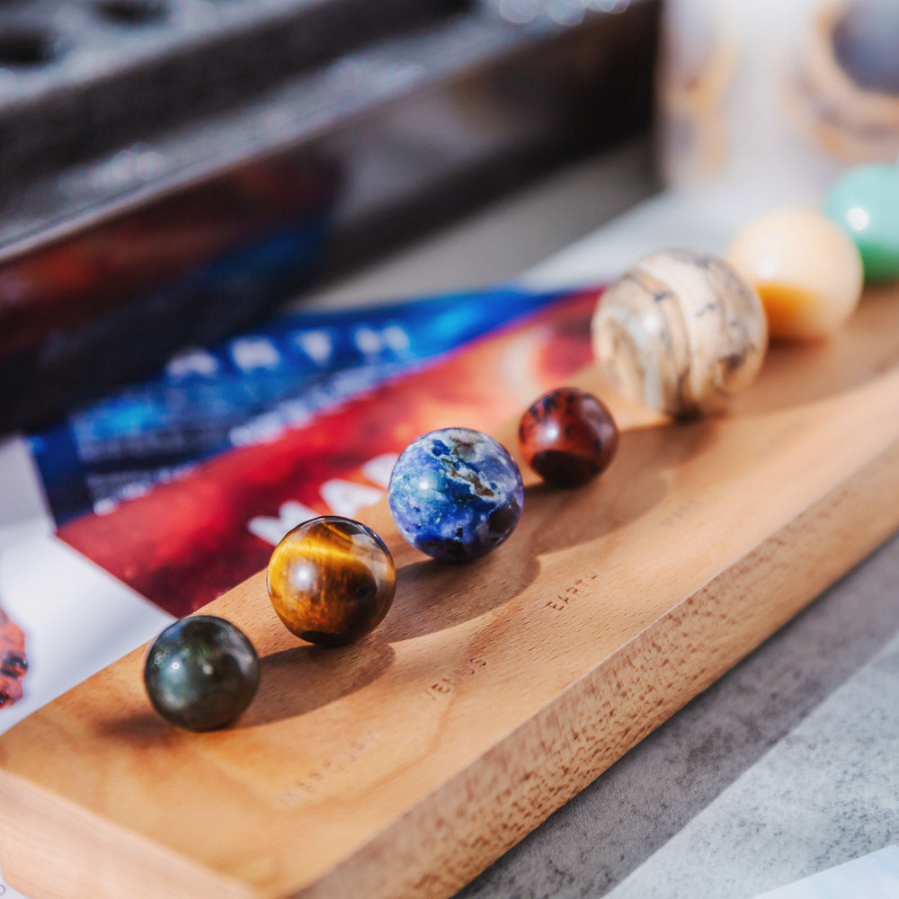 Reikistal The Eight Planets in Solar System Explore The Mysteries Of The Solar System