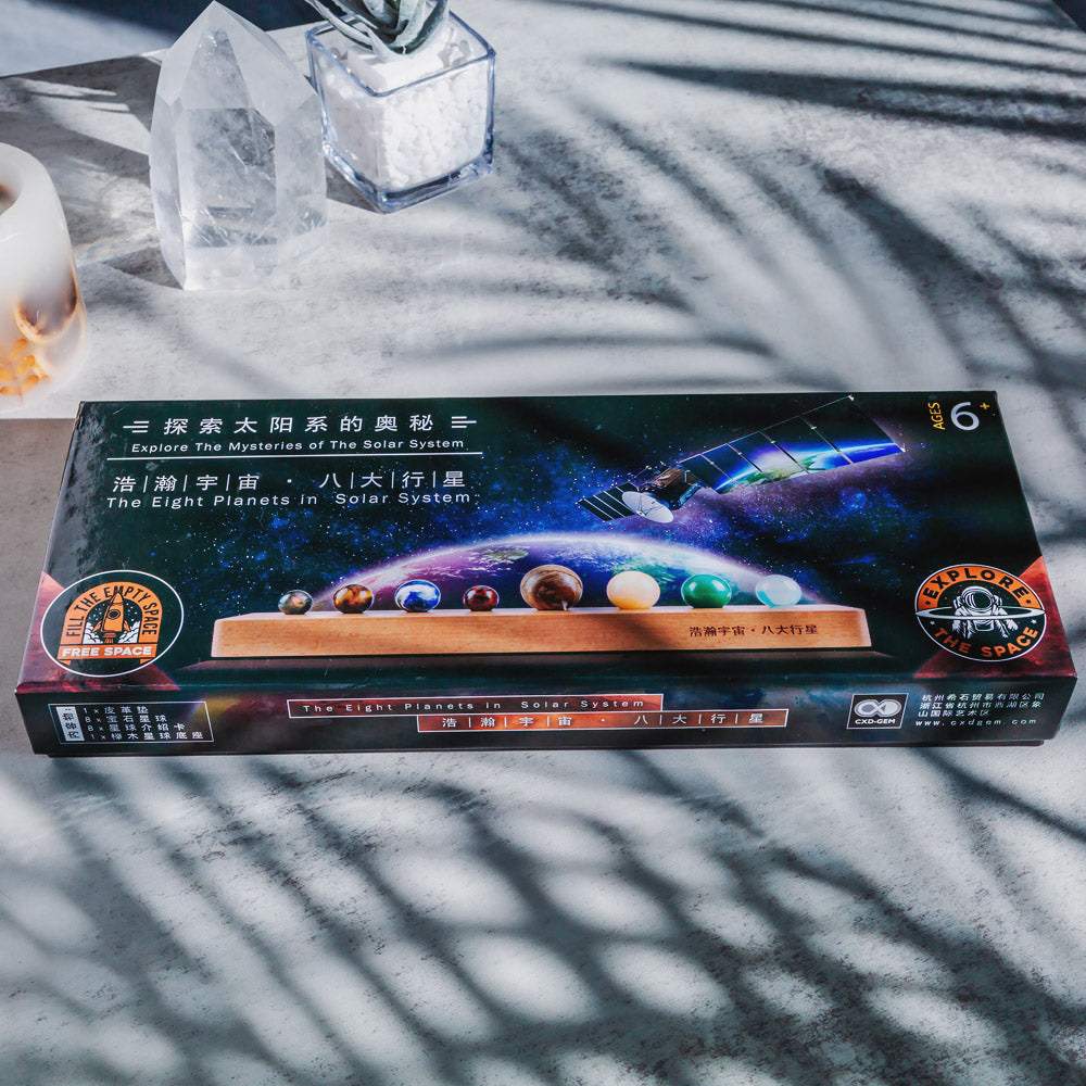 Reikistal The Eight Planets in Solar System Explore The Mysteries Of The Solar System