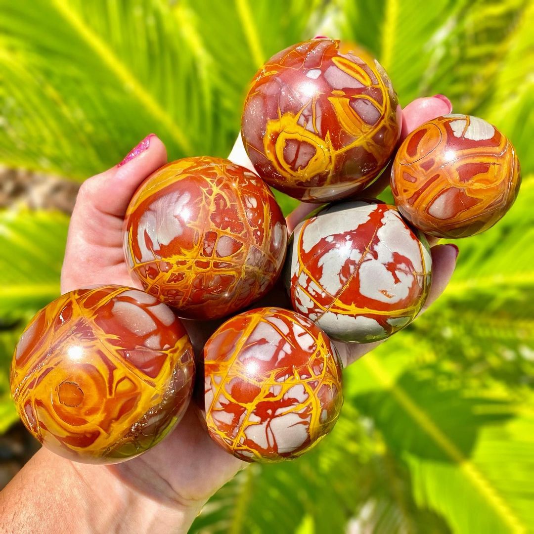 Reikistal Noreena Jasper Sphere