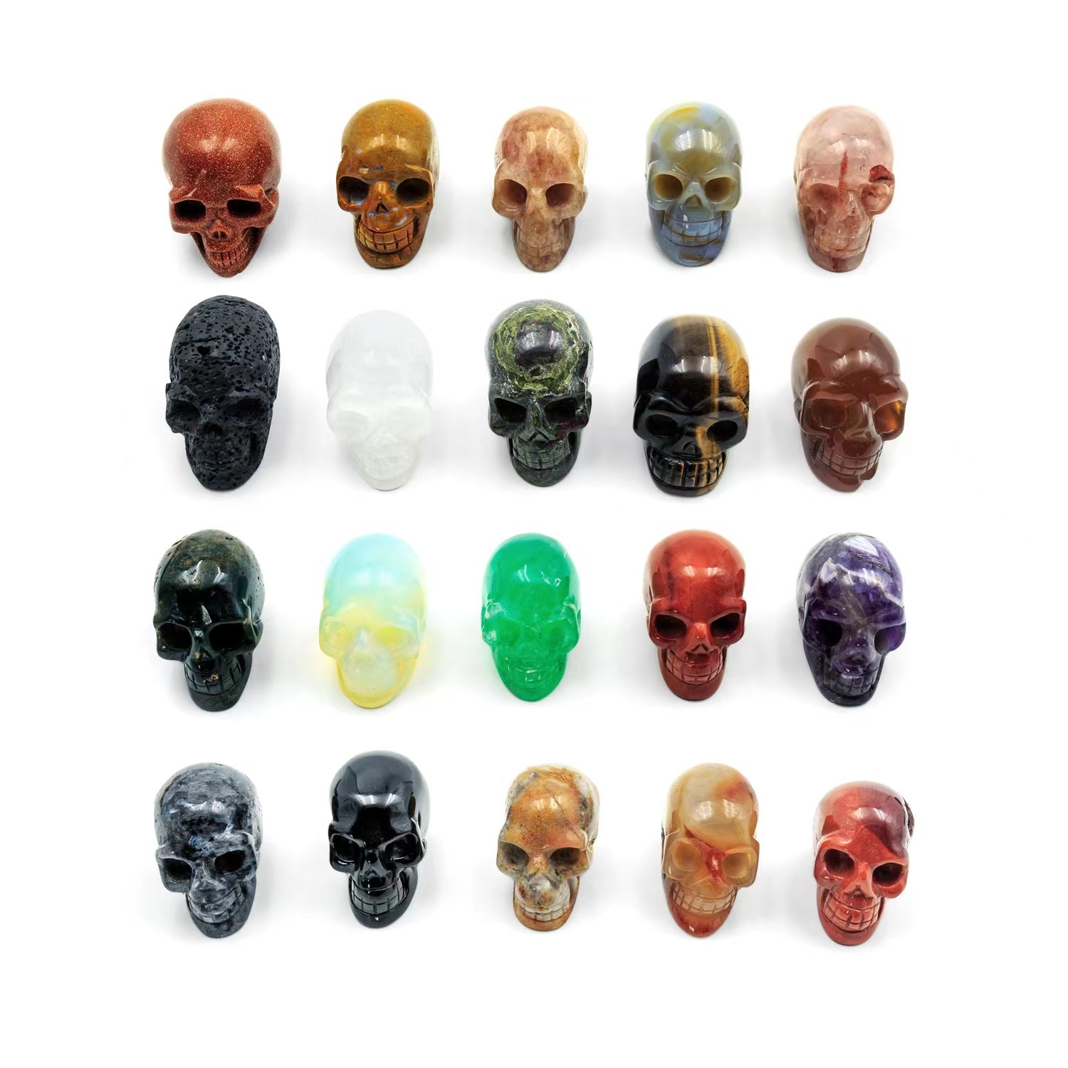 Reikistal 【Abundance energy/power】Mystery Crystal Skull Box