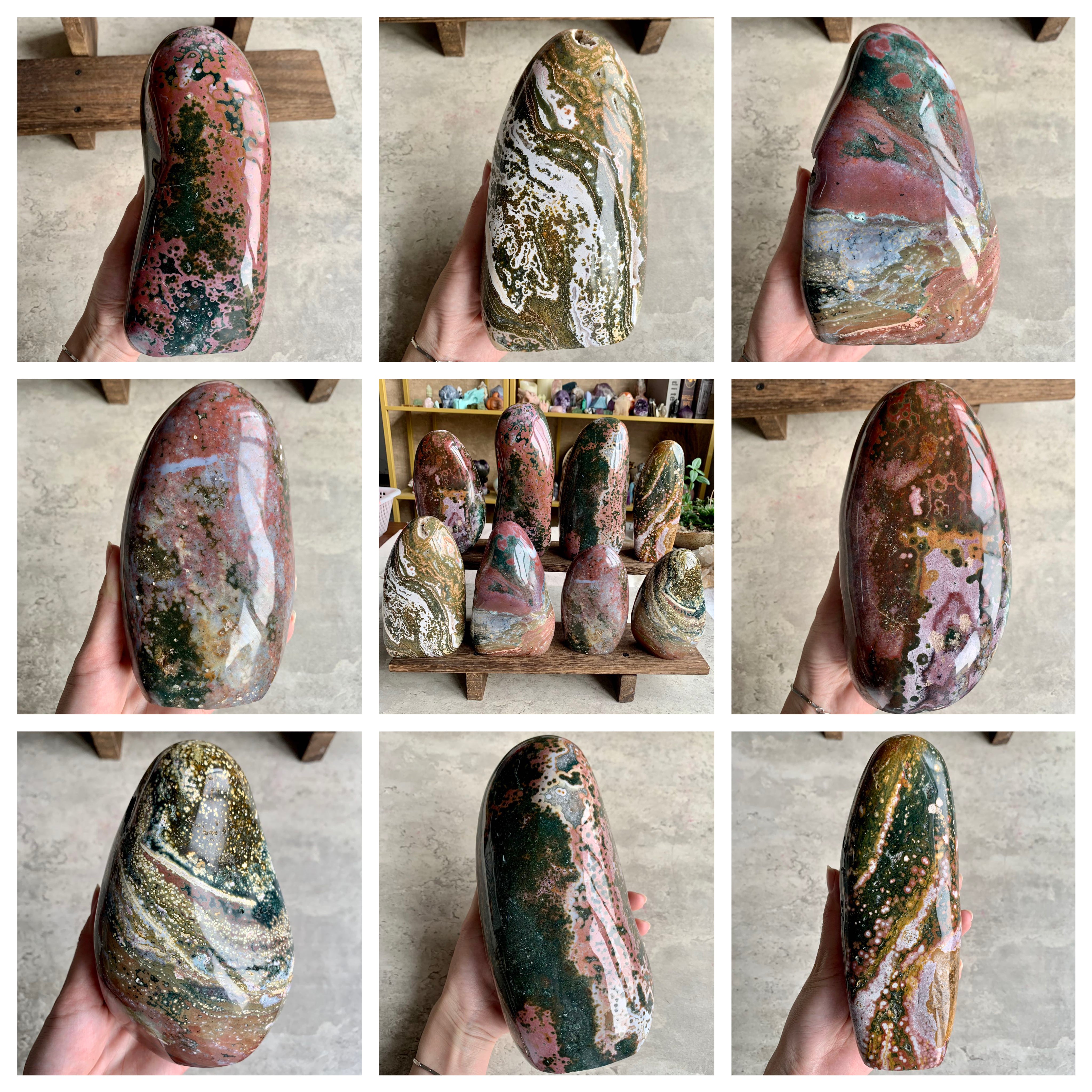 【Weekly Flash Deals】Bubble Ocean Jasper Free Form