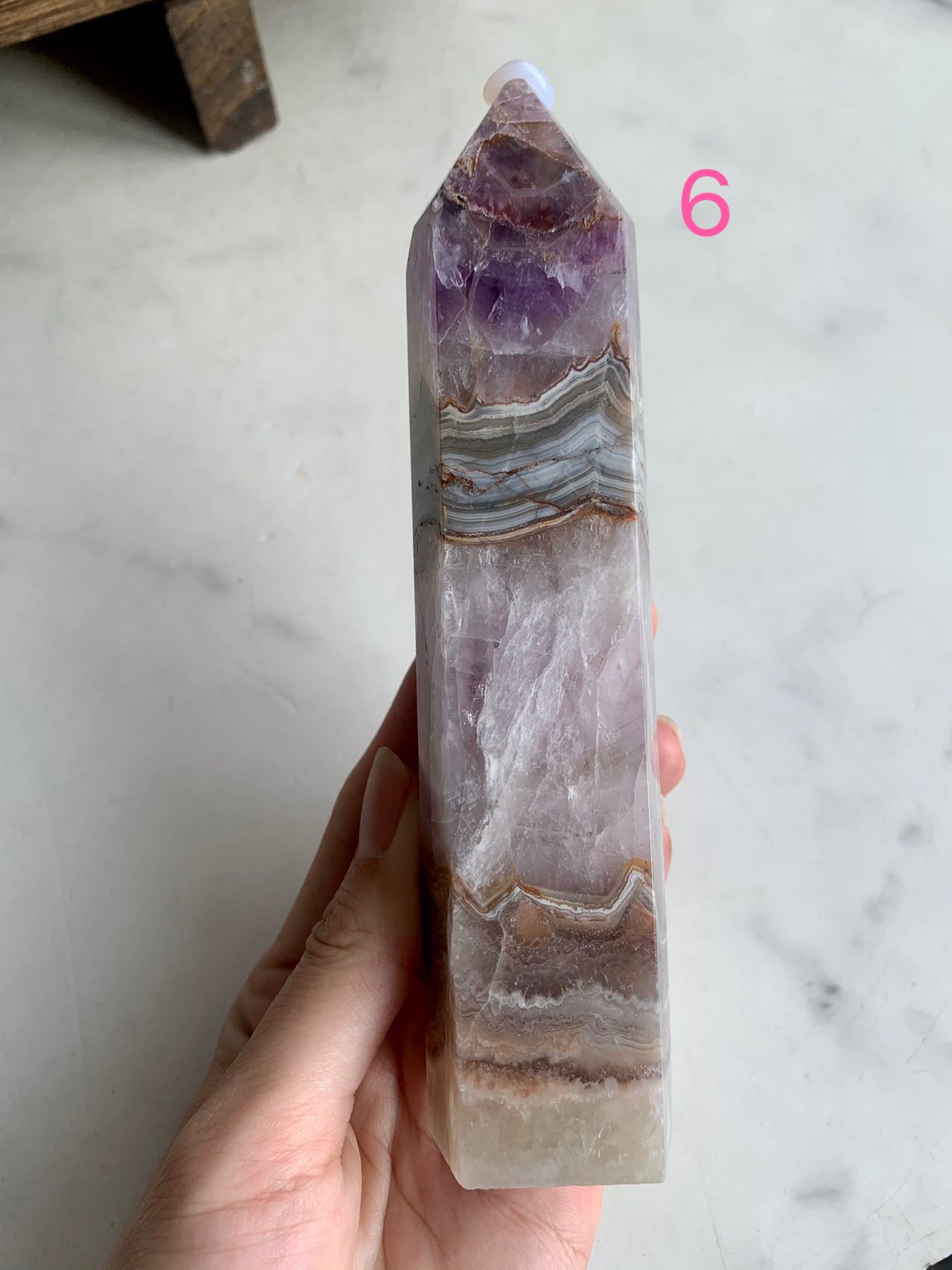 【Weekly Flash Deals】Amethyst With Mexico Sardonyx Tower 1