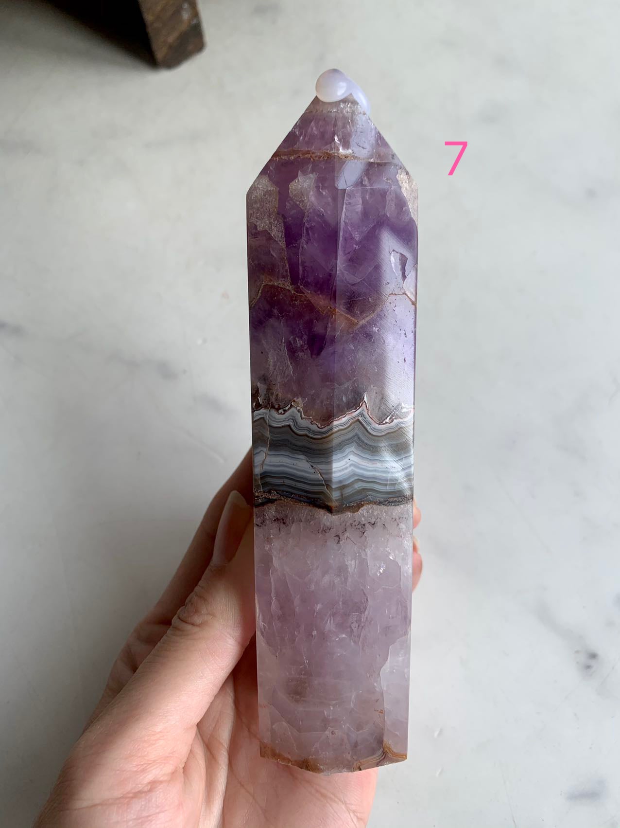 【Weekly Flash Deals】Amethyst With Mexico Sardonyx Tower 1