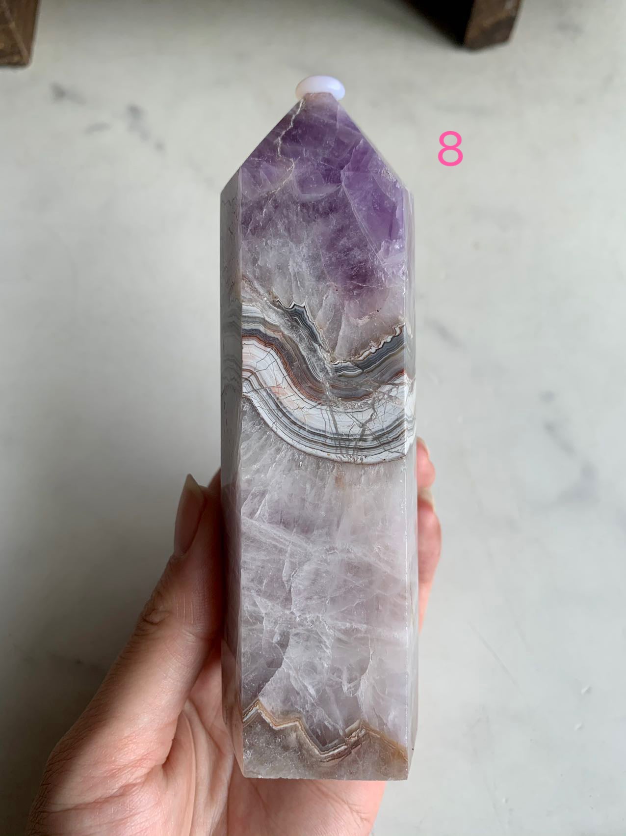 【Weekly Flash Deals】Amethyst With Mexico Sardonyx Tower 1