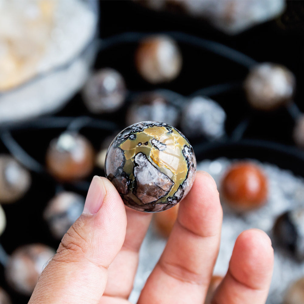 Reikistal Orange Chalcedony Ball