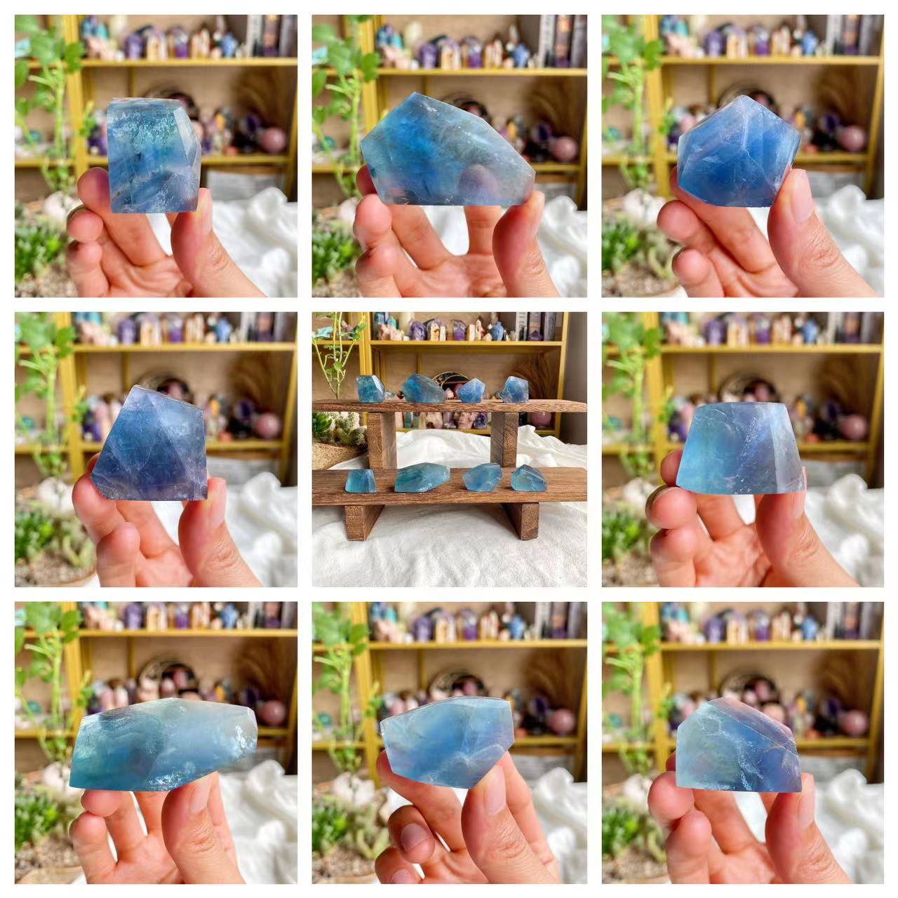 【Weekly Flash Deals】Blue Fluorite Free Form