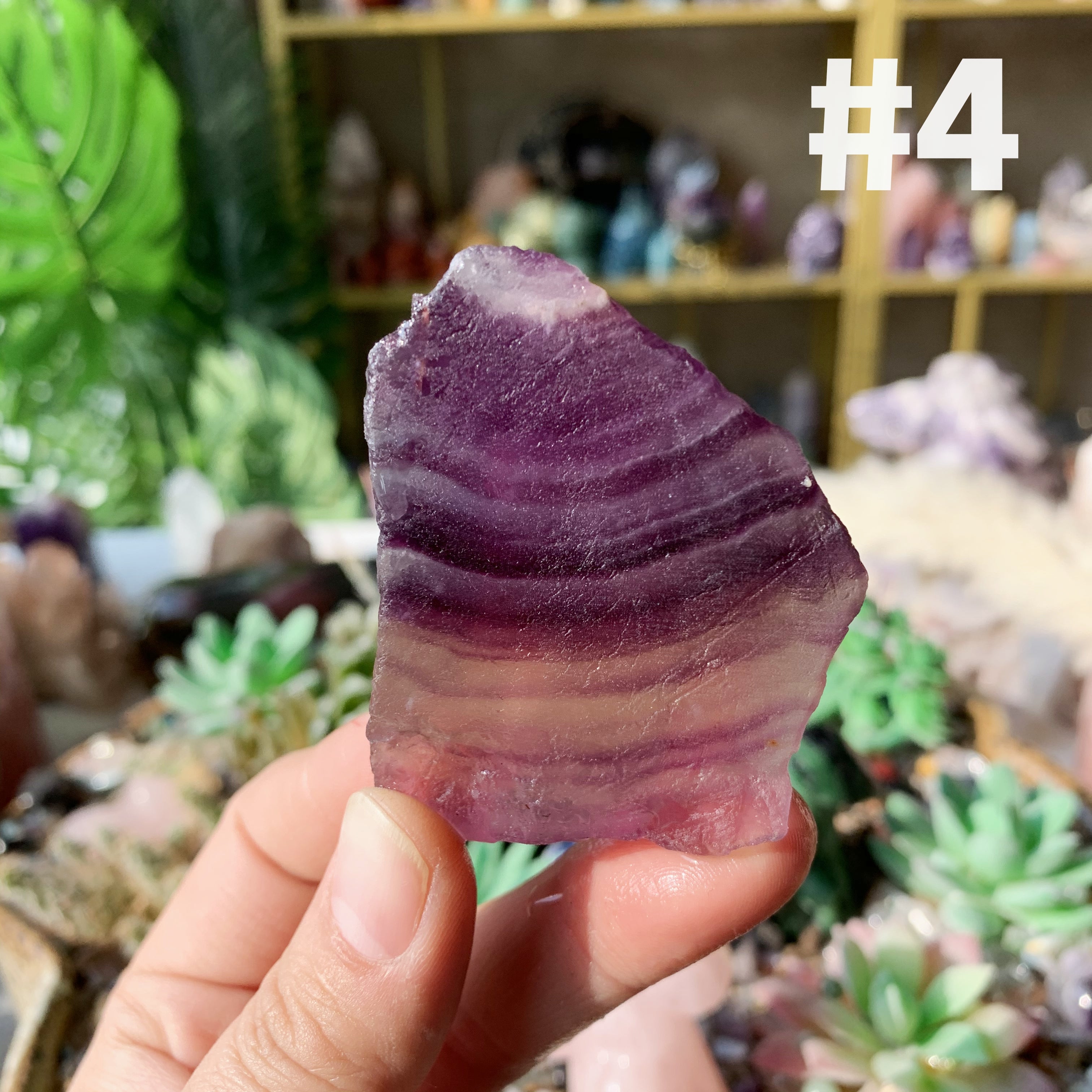 【Weekly Flash Deals】Rainbow Fluorite Slice