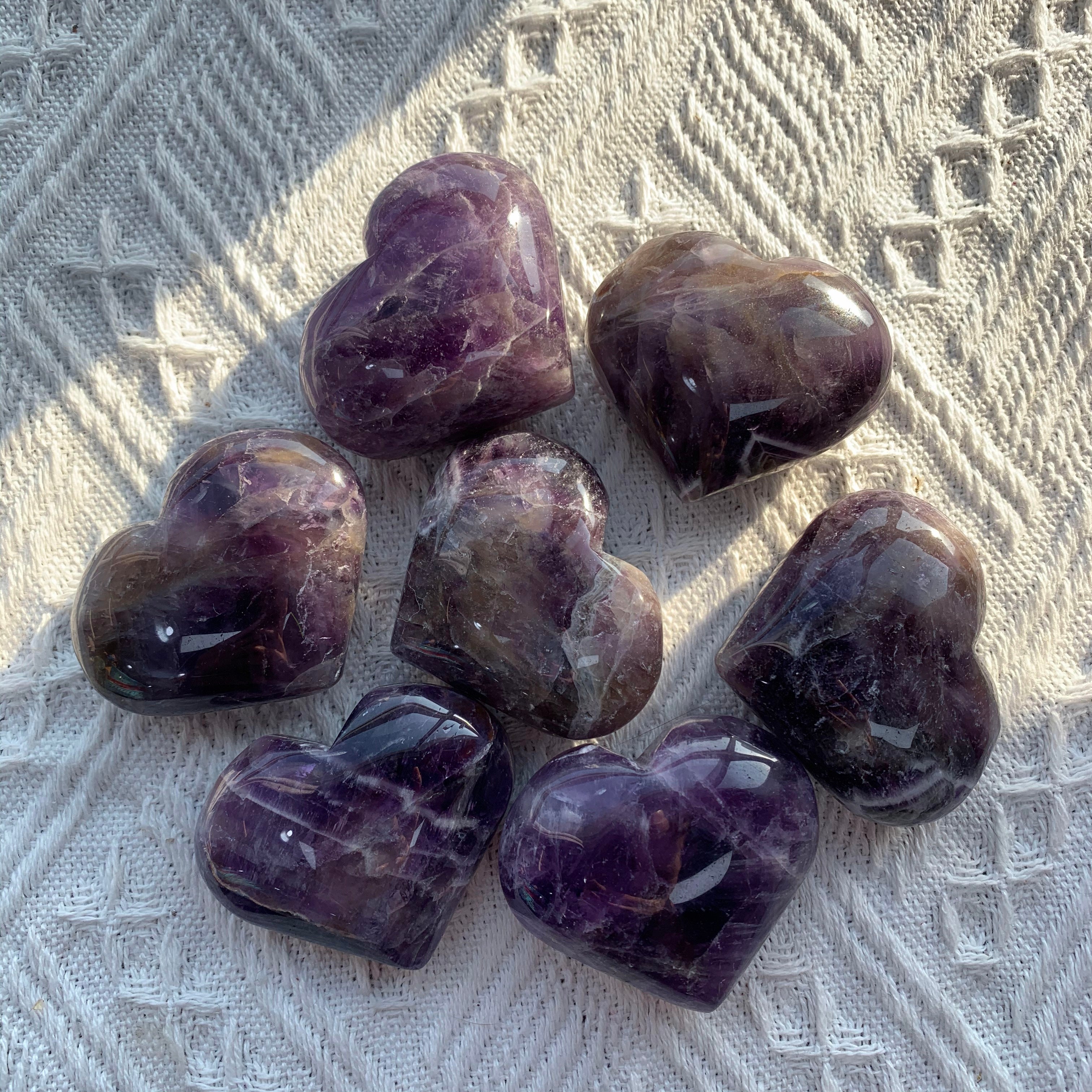 Reikistal Dream Amethyst Heart