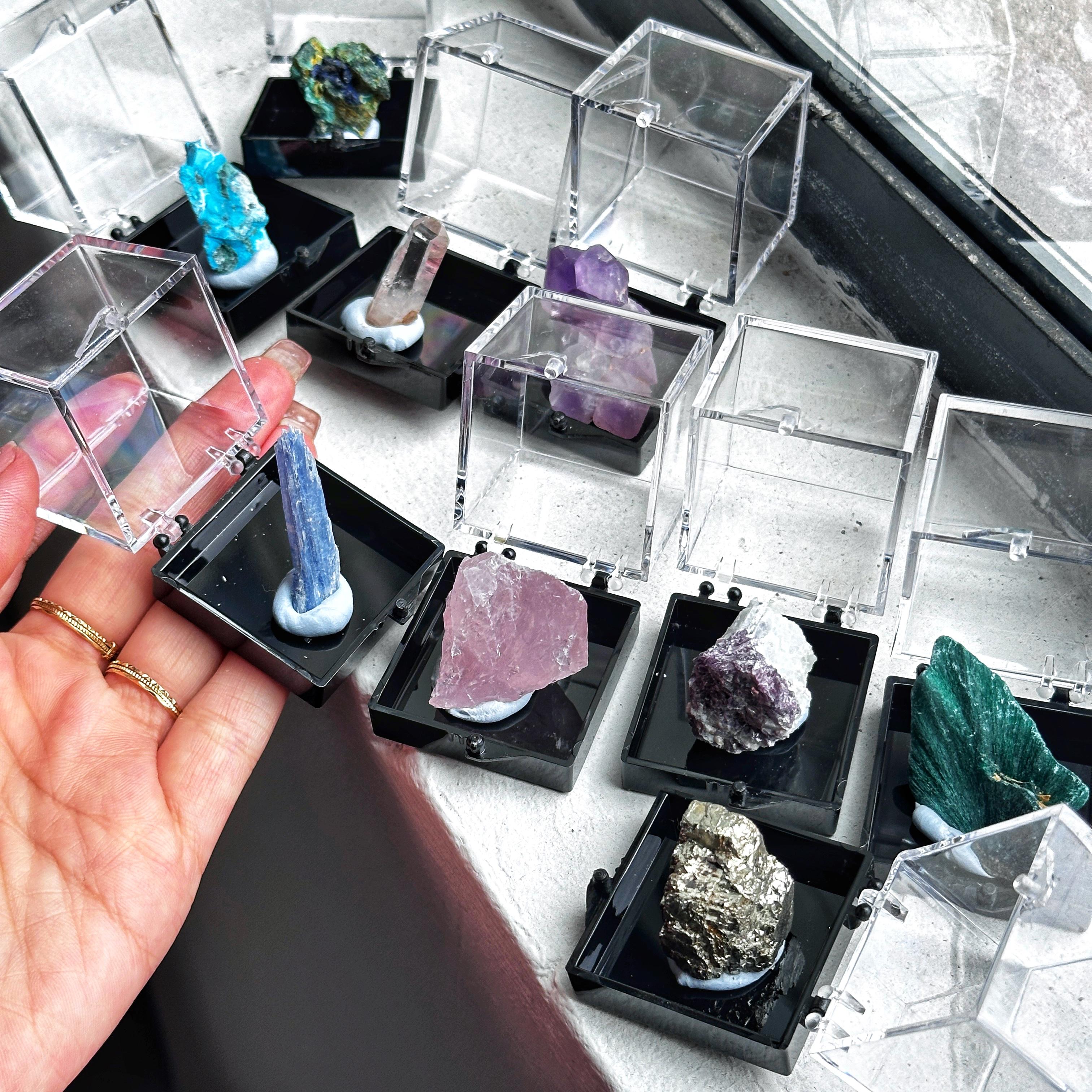 Crystal Specimen Gift Box - For Crystal Collectors