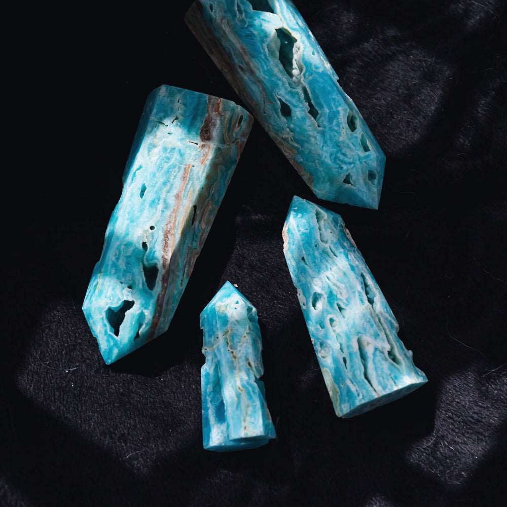 Reikistal Blue Aragonite Point