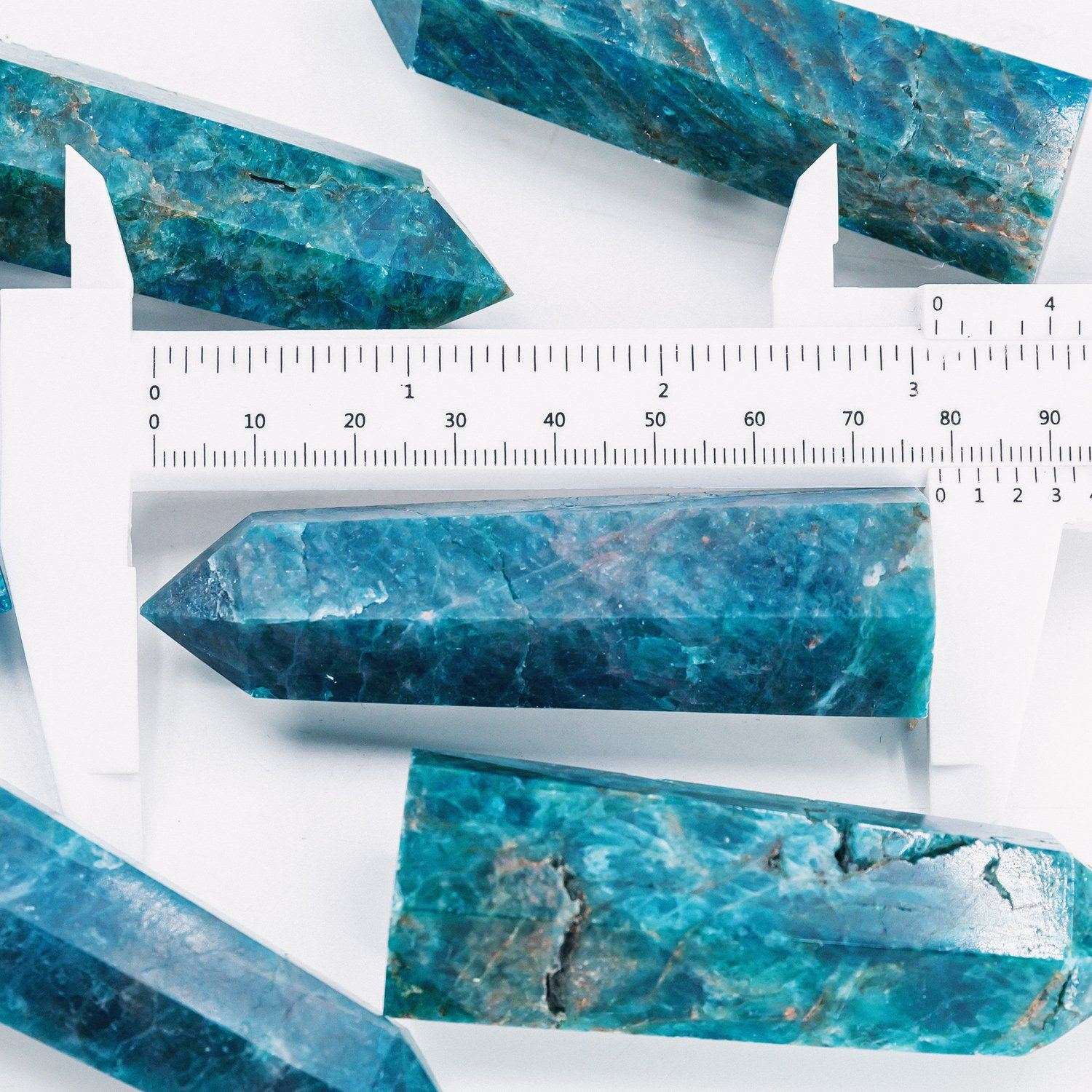 Reikistal Blue Apatite Point