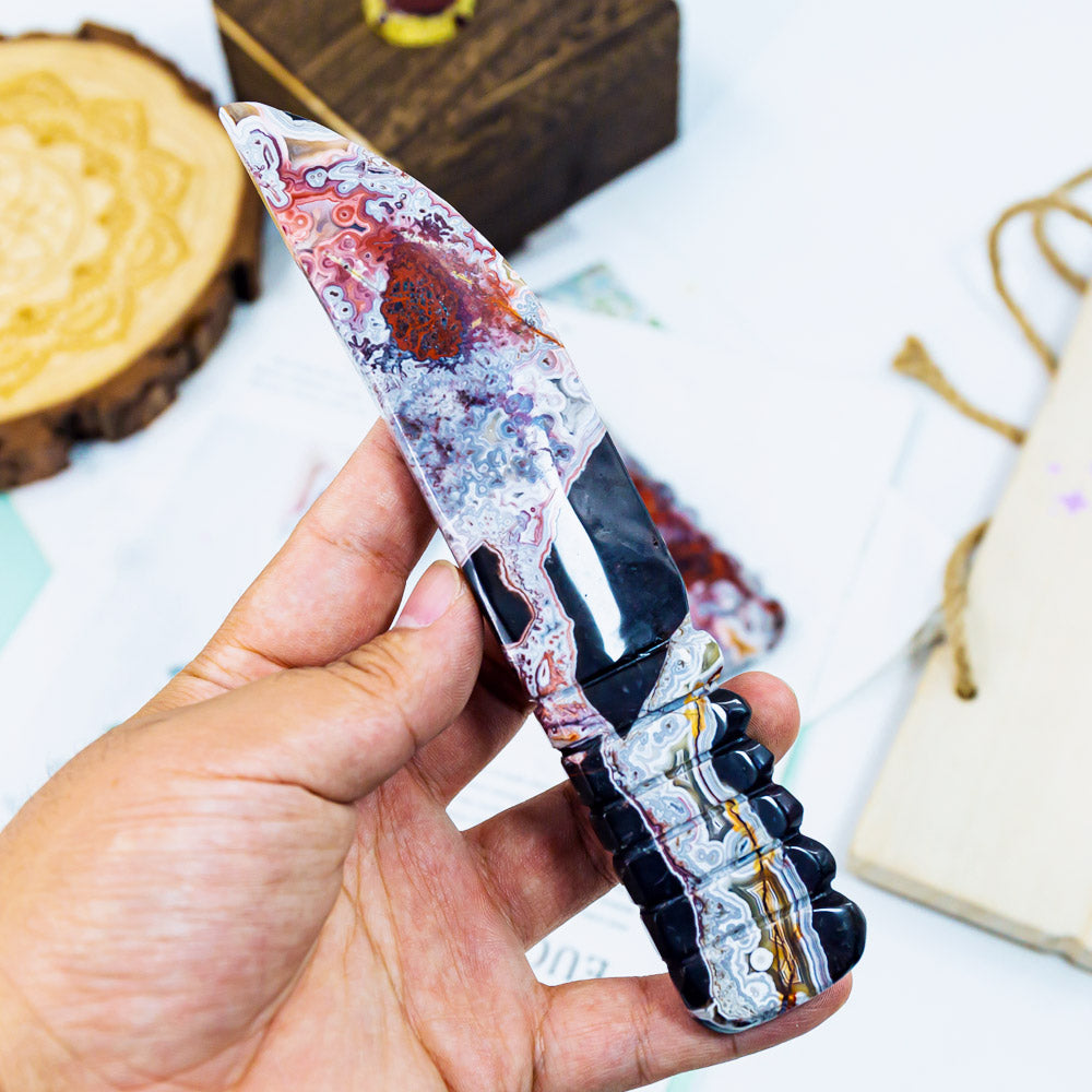 Reikistal Mexico Sardonyx Knife/Dagger