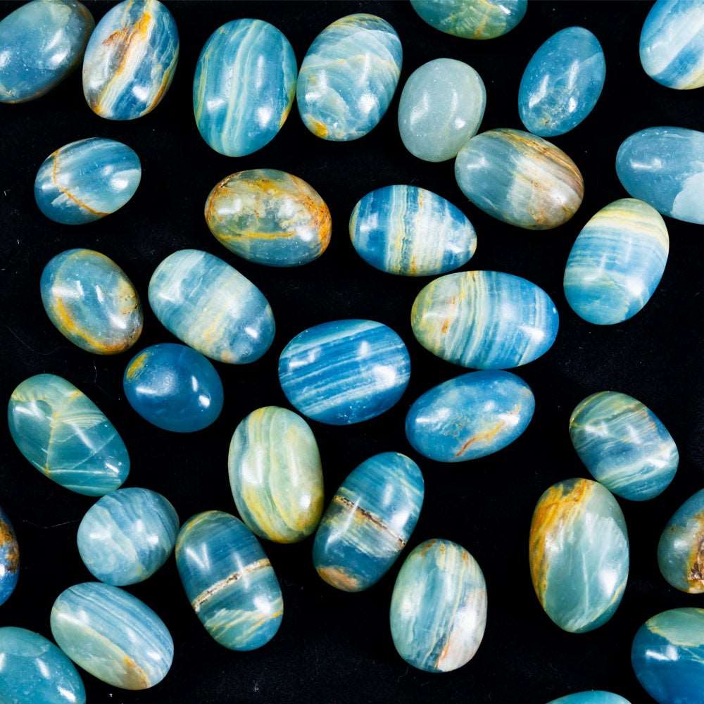 Reikistal Blue Onyx Tumbled Stone