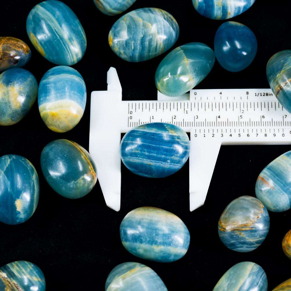 Reikistal Blue Onyx Tumbled Stone