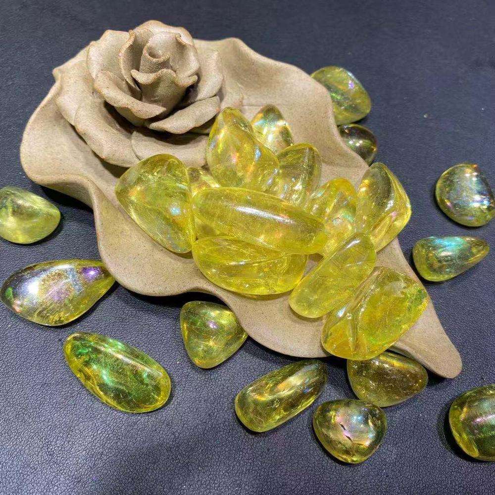 Reikistal Aura Crystal Tumbled Stone