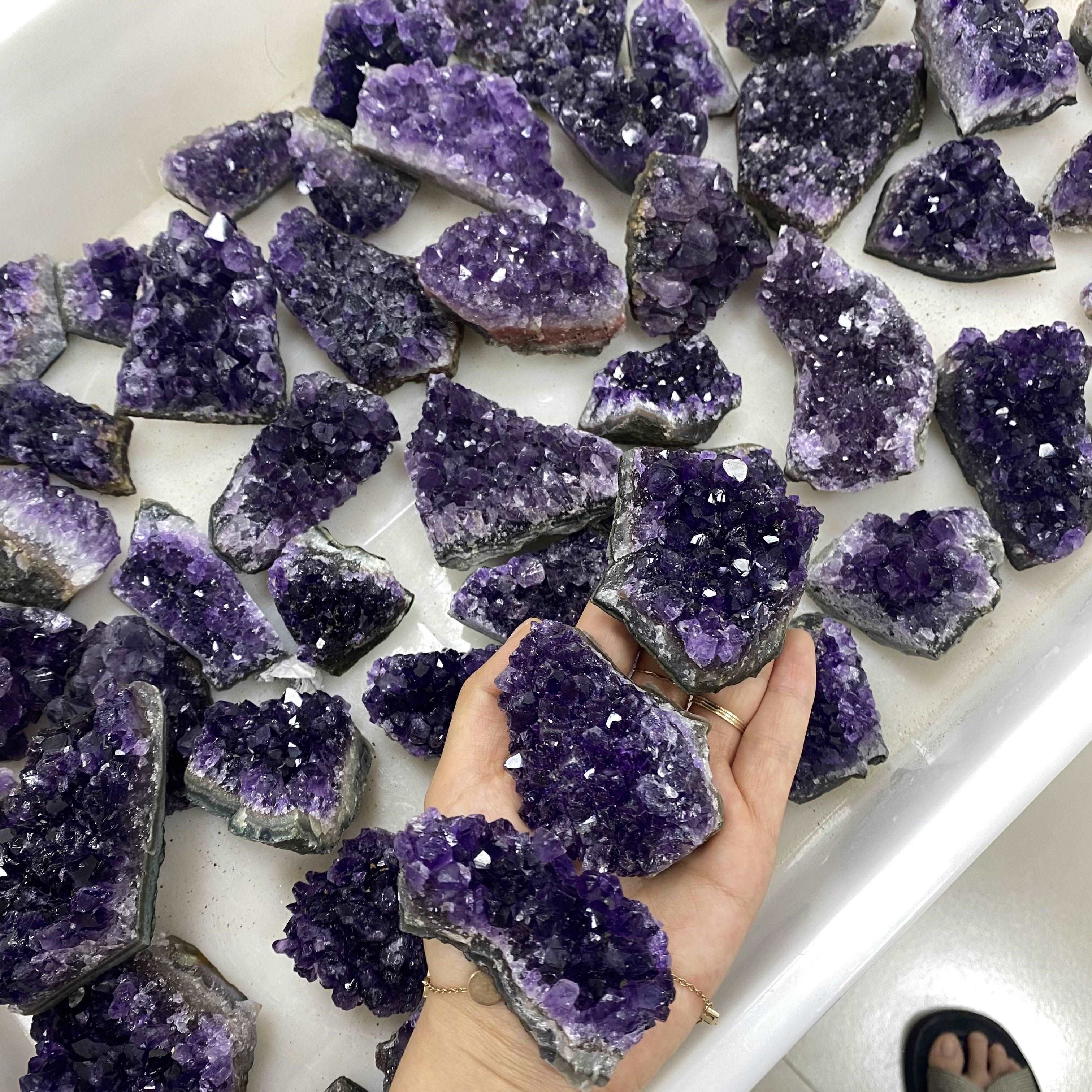 Reikistal Amethyst Clusters