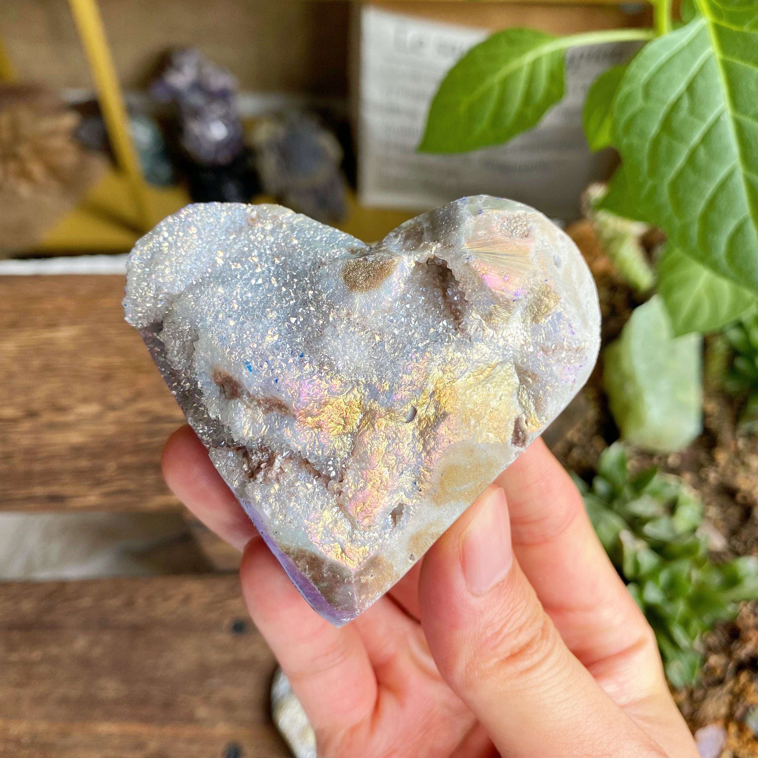 【Weekly Flash Deals】Aura Sphalerite Heart