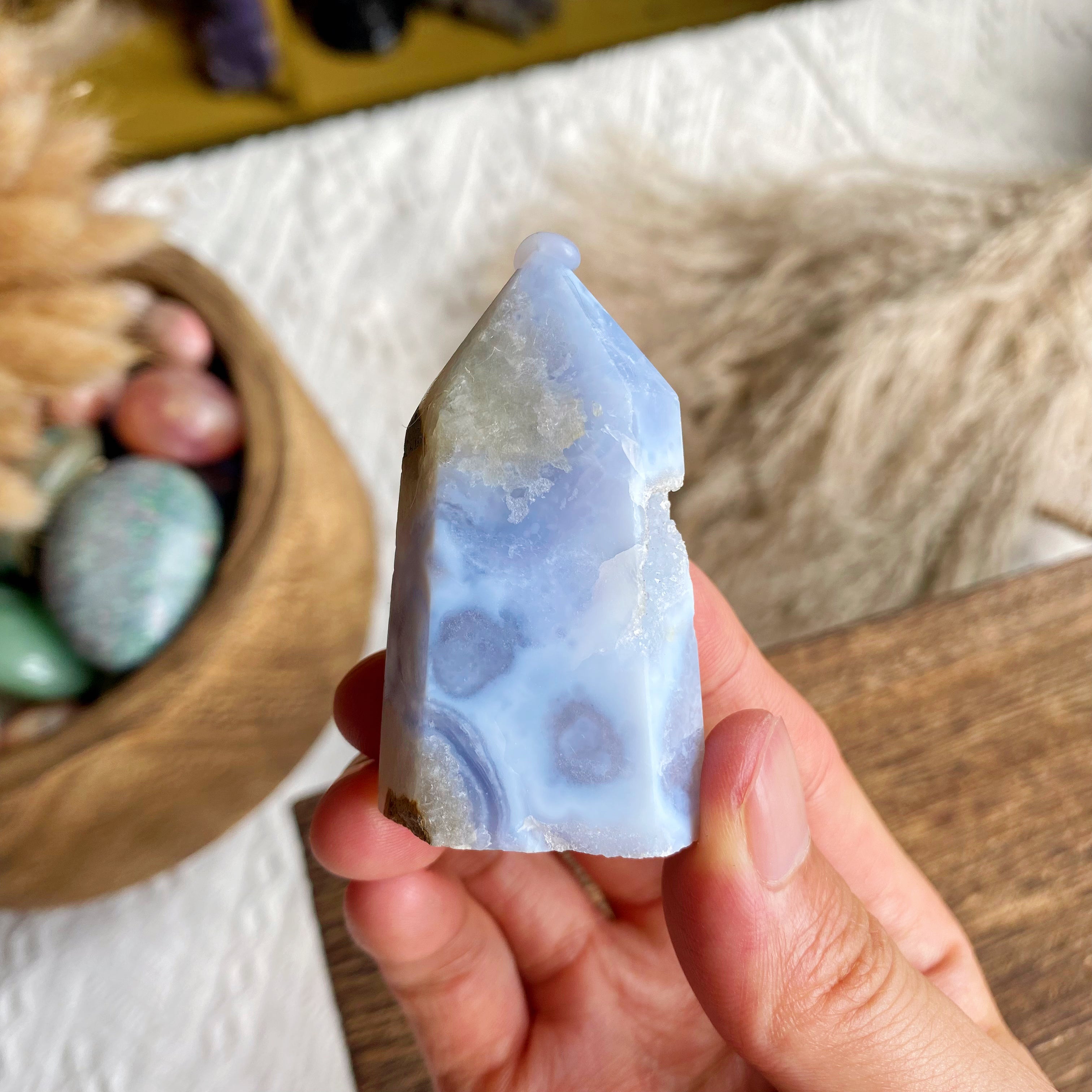 【Weekly Flash Deals】Blue Lace Agate Point