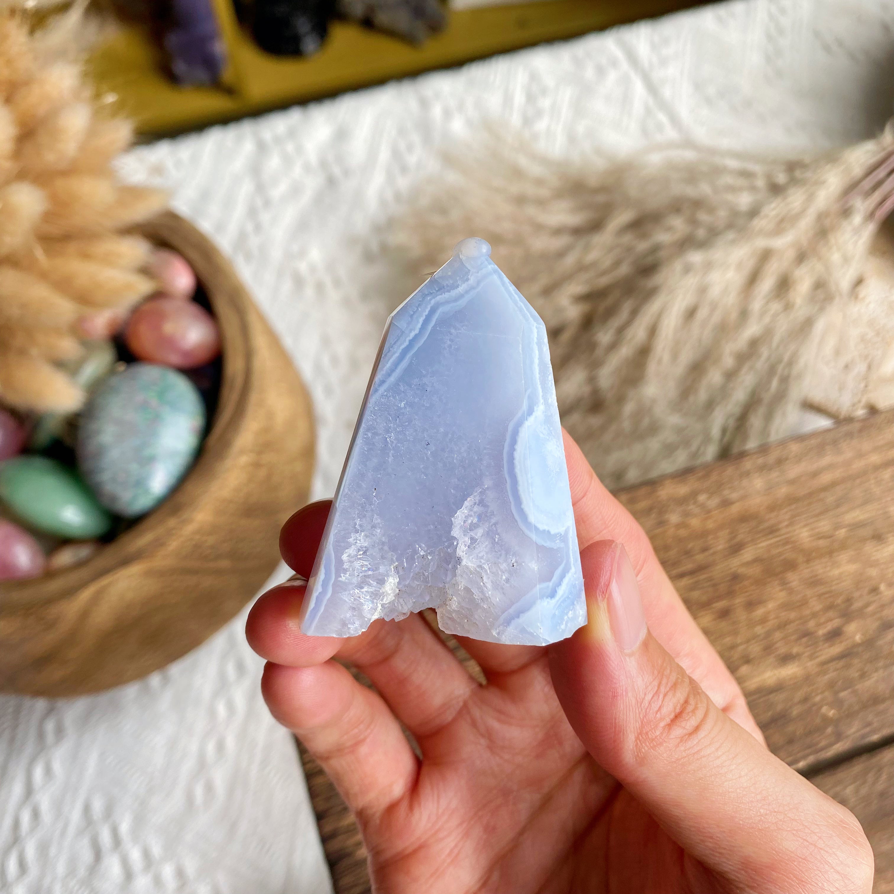 【Weekly Flash Deals】Blue Lace Agate Point
