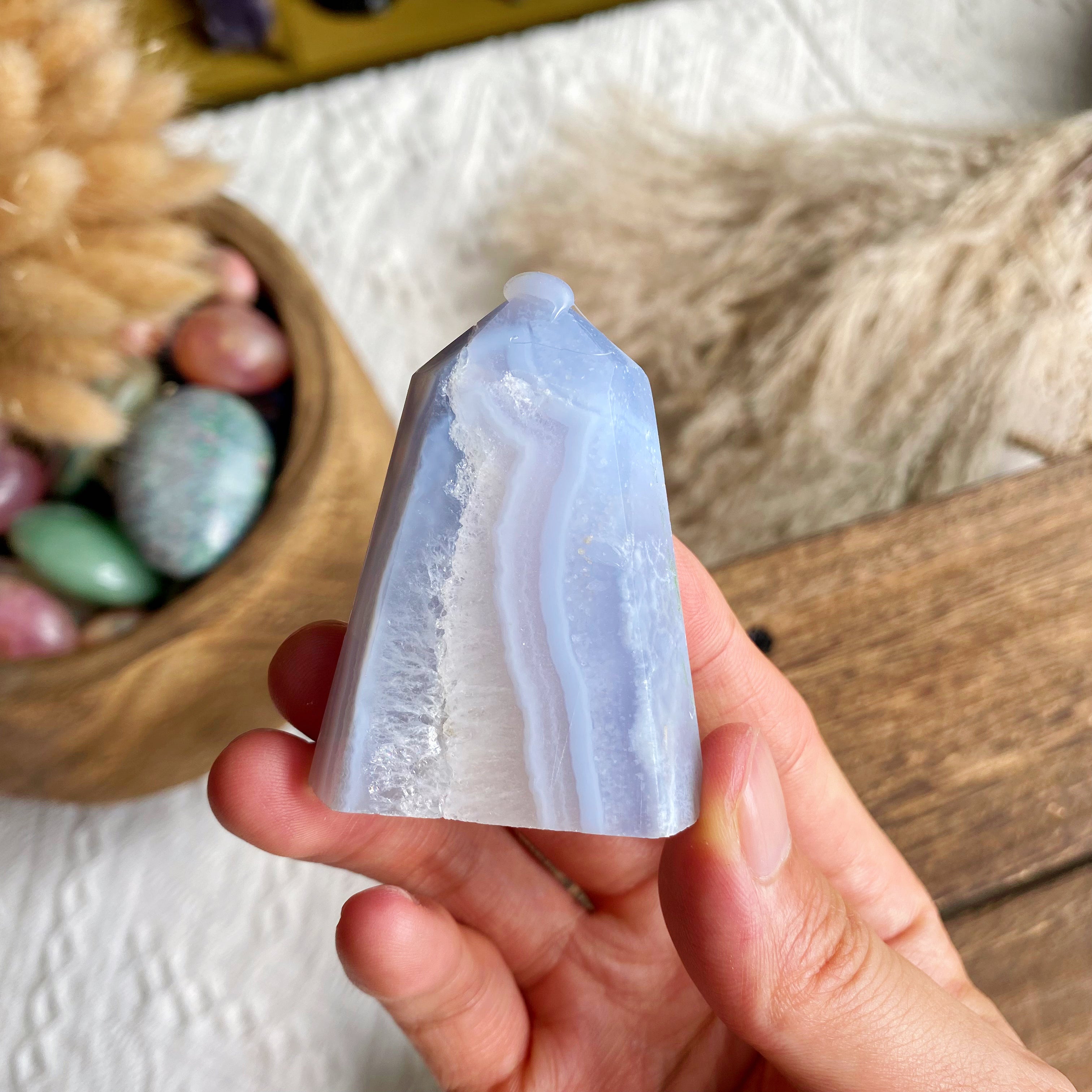 【Weekly Flash Deals】Blue Lace Agate Point