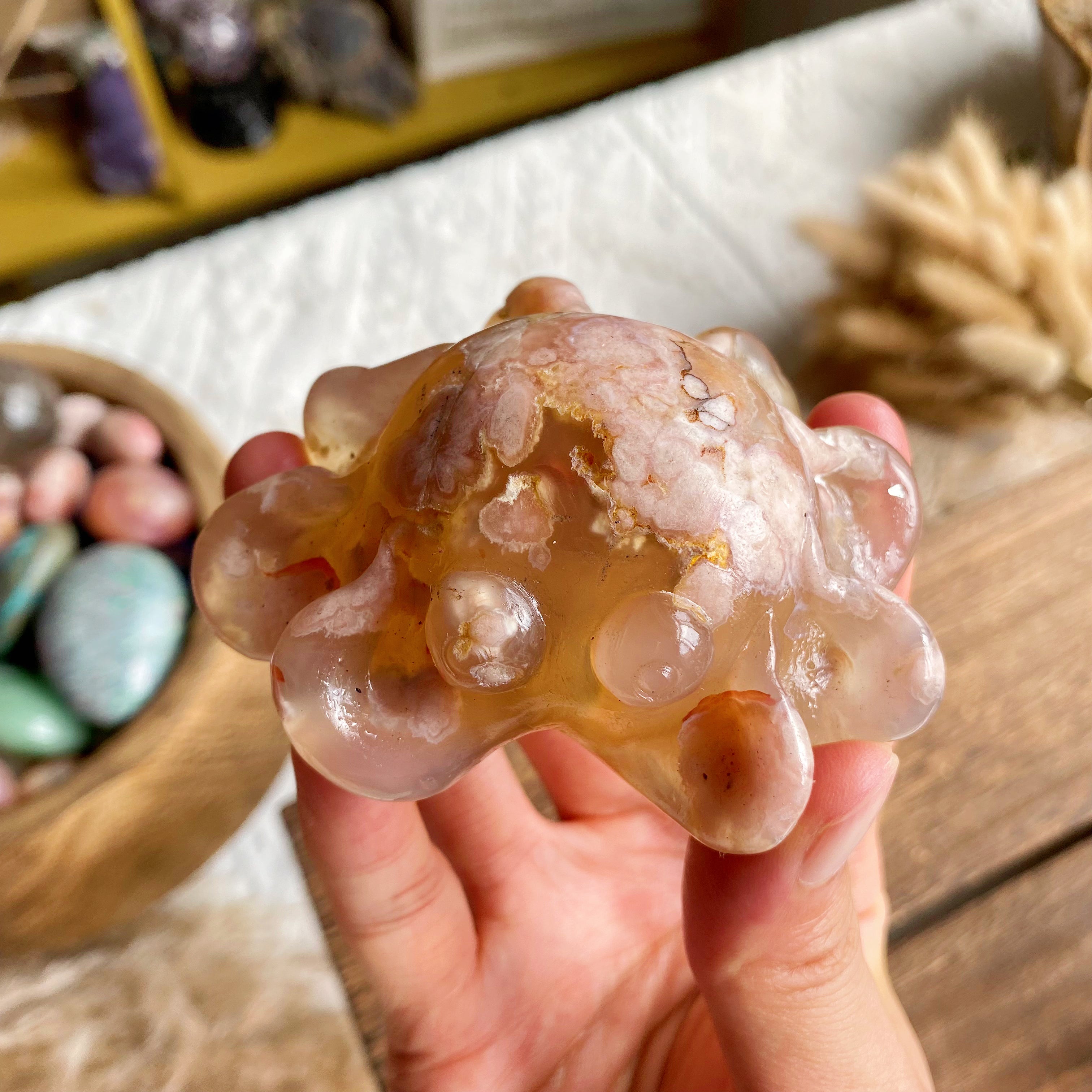 【Weekly Flash Deals】Flower Agate Carving